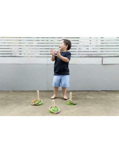 PlanToys Házení kroužků - louka