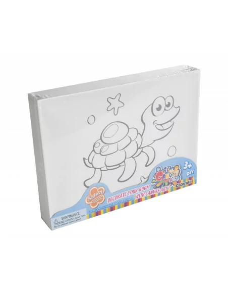 Canvas art 20x15x3cm - Turtle