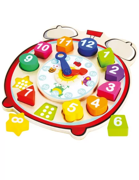 Wooden Clock stacking