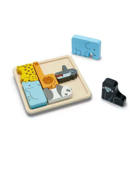 PlanToys Puzzle - Zvířata