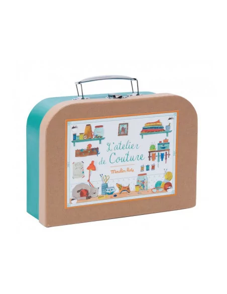 Moulin Roty Pletení v kufříčku