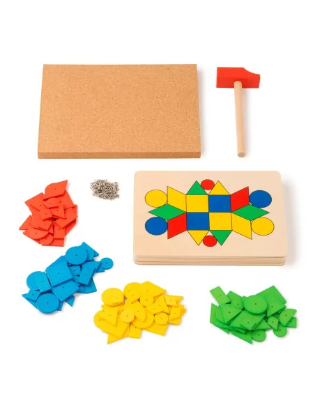 Toys for life - Zatloukání geometrických tvarů